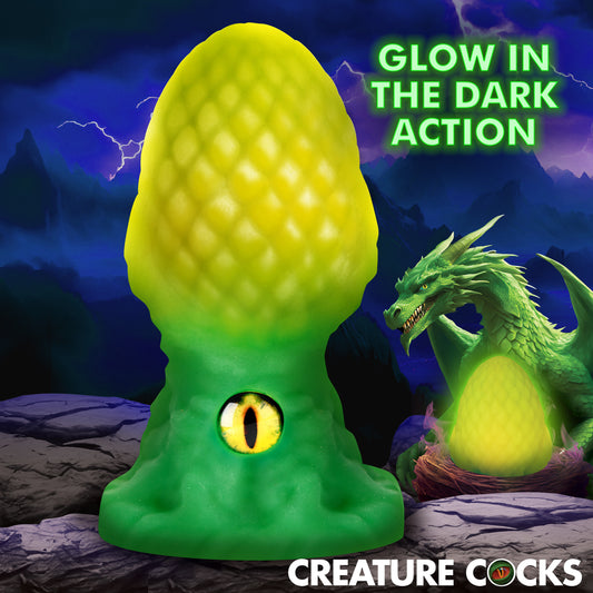 Eye of the Dragon Silicone Butt Plug -