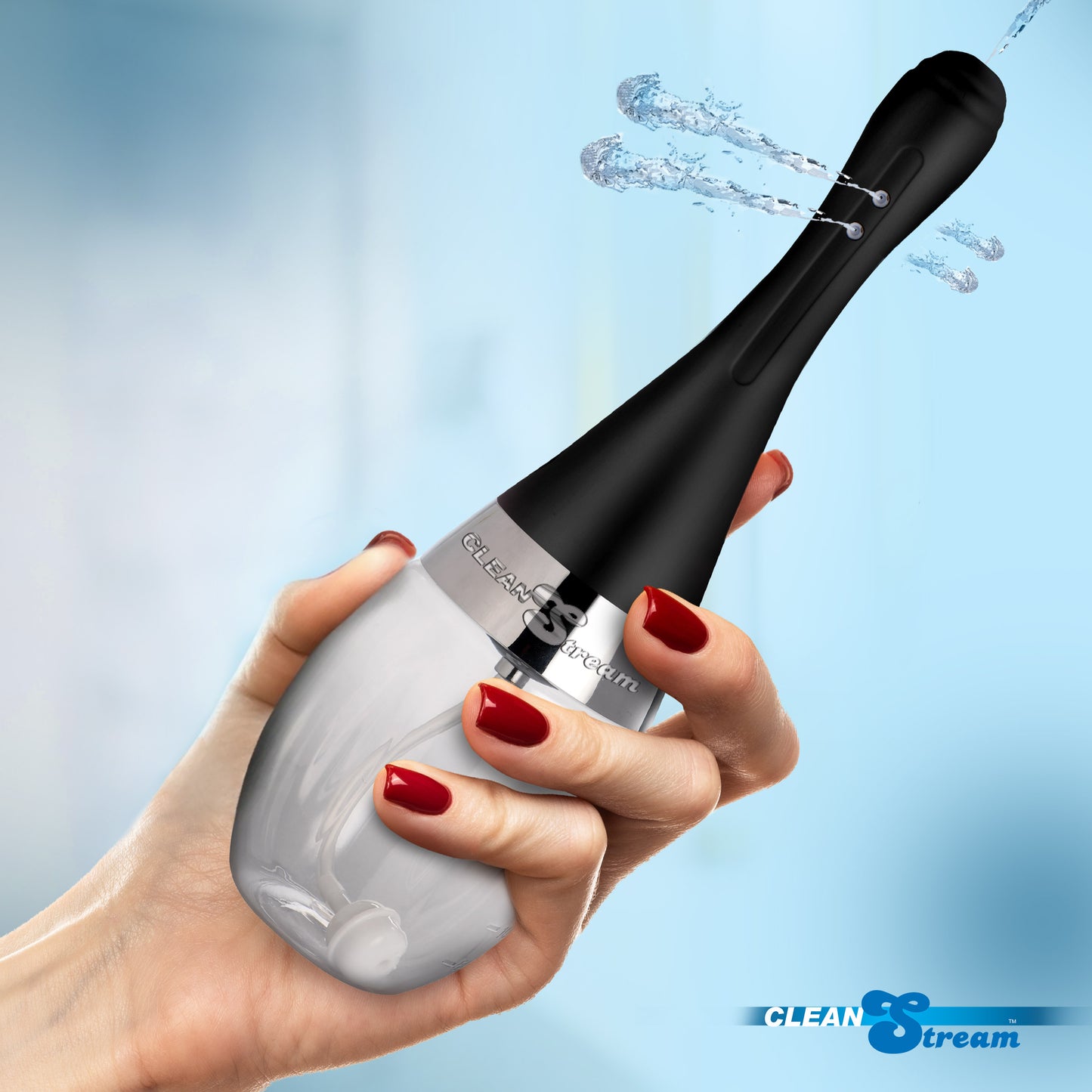 Automatic Enema Bulb with 5 Jet Premium Silicone Nozzle
