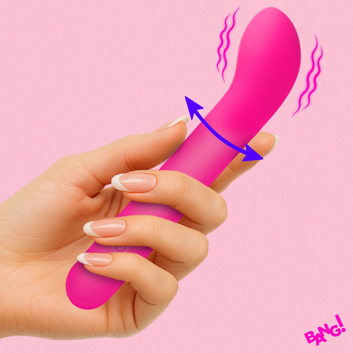 G-Spot Flexible Silicone Vibrator -