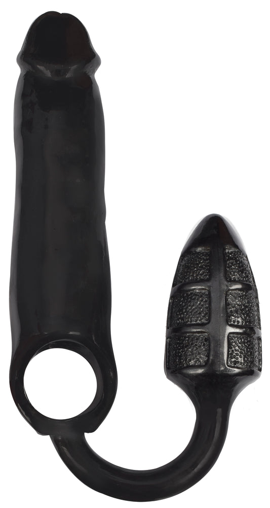 XXXPander Sheath with Double Textured Plug -